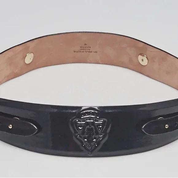 Gucci two-leather belt - Picture 2 of 9